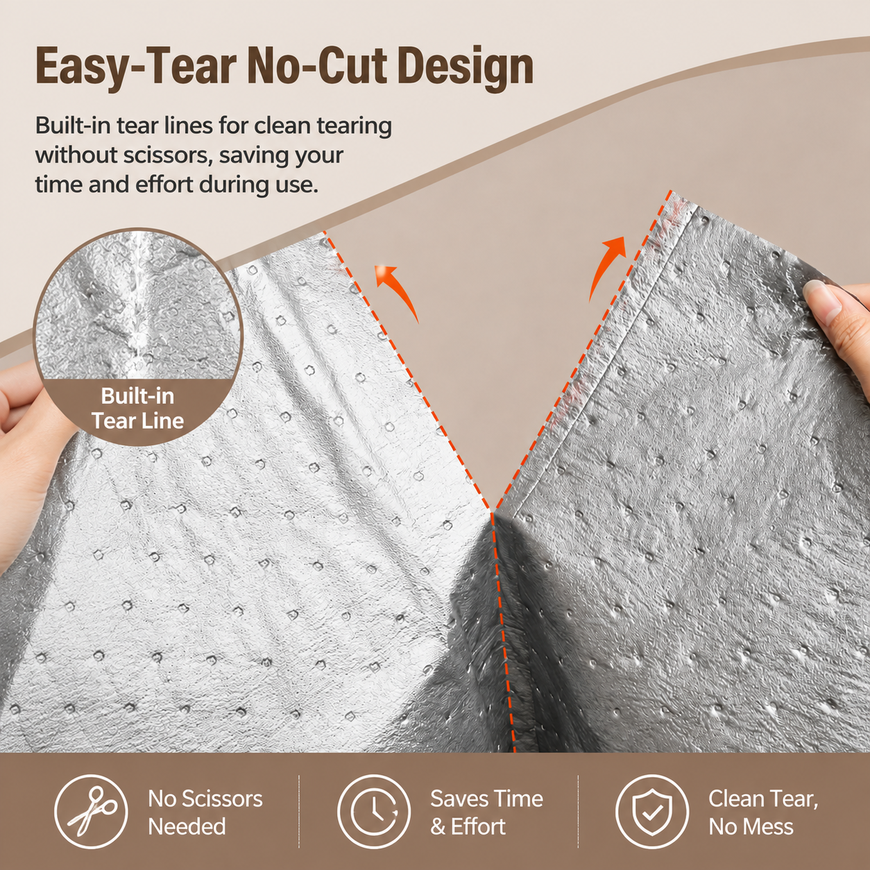 🧽5-piece pack of disposable refrigerator top oil-absorbing pads