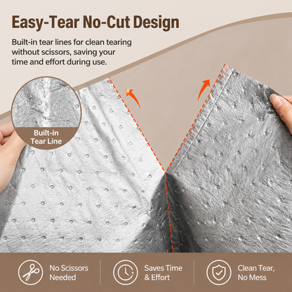 🧽5-piece pack of disposable refrigerator top oil-absorbing pads