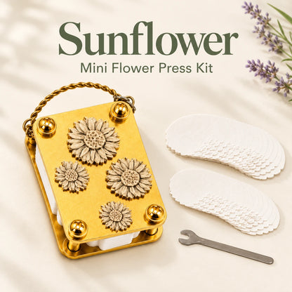 Mini Flower Press Kit 🌸 Press Petals & Clovers on the Go