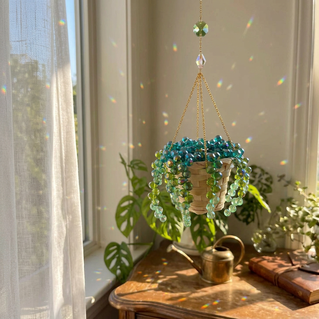 My Artisan Handcrafted Crystal Suncatcher