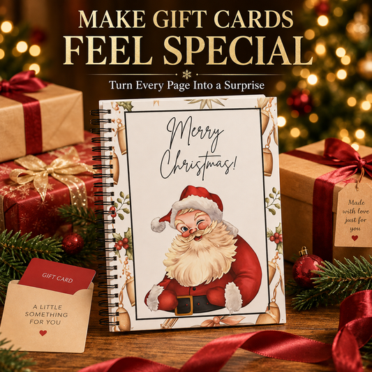 🎅🎄Personalized Christmas Cash Holder Book – Creative Holiday Scavenger Hunt Gift