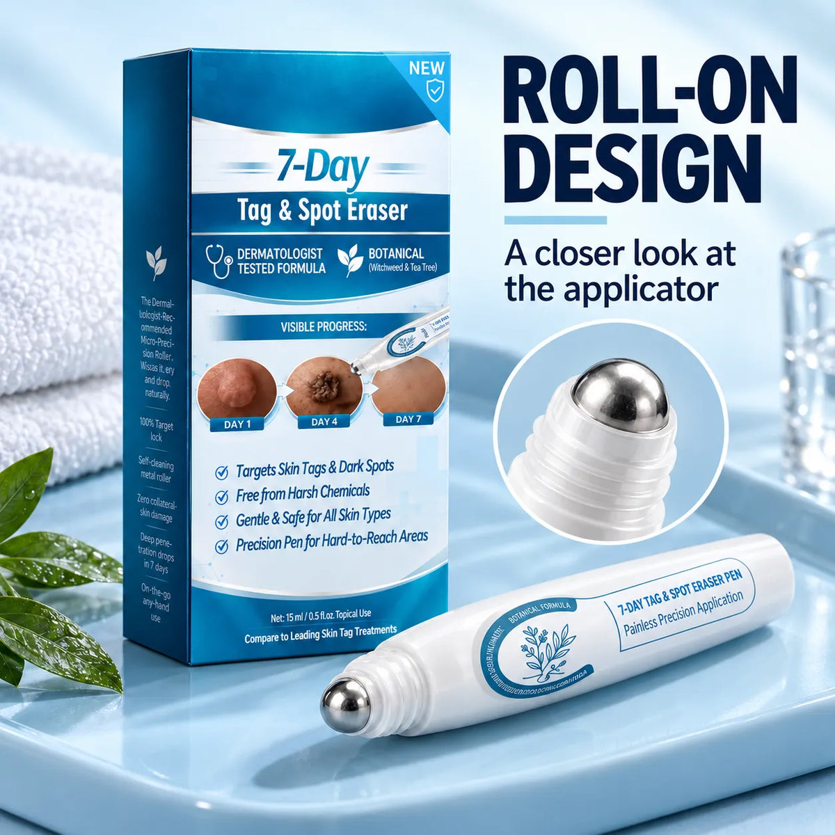 ✨ Roll-On Skincare Pen | Targeted Care, Compact Design