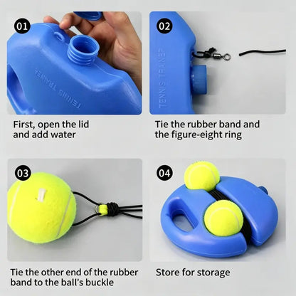 🎾 ReboundBuddy Solo Tennis Trainer