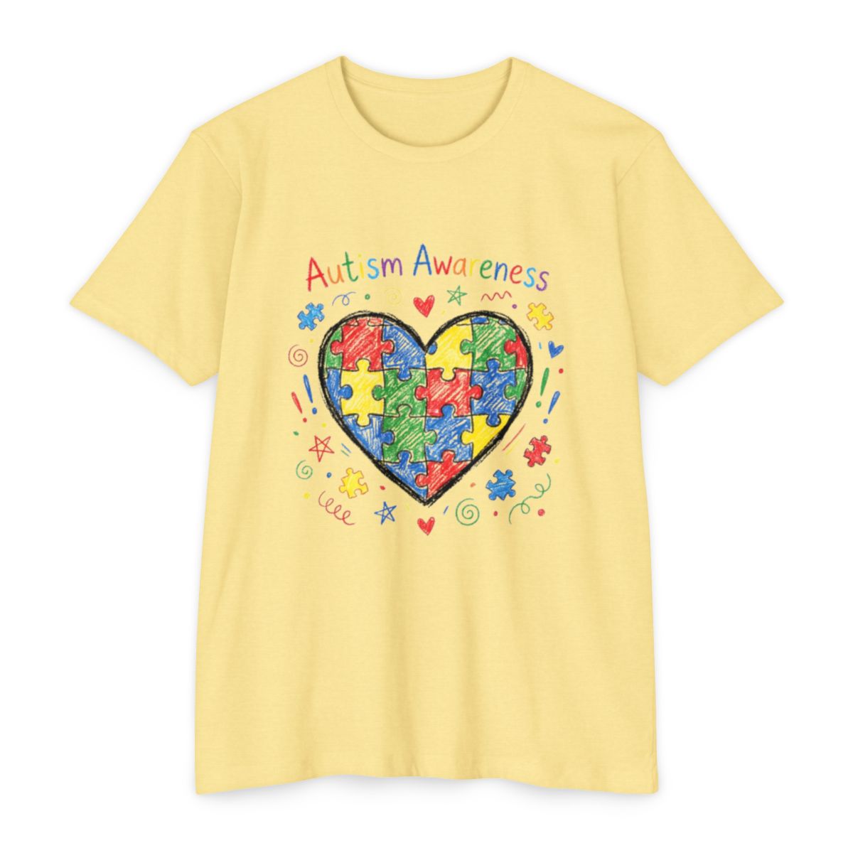 Bully-Proof 100% Cotton Autism Apparel Stitched in Defiance. 💙
