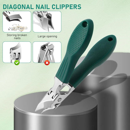 🔥HOT SALE 55% OFF – 3PCS Slanted Nail Clipper Set