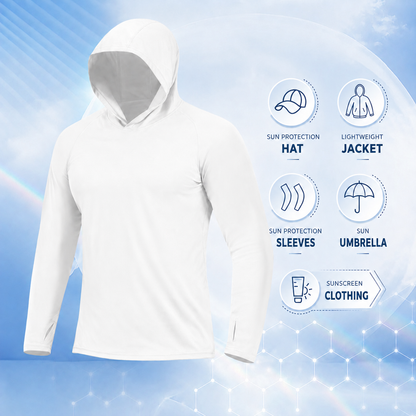 Unisex Summer Ice-Silk Sun Protection Hoodie☀️