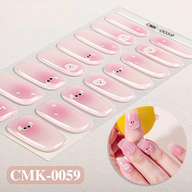 UV-Free Gel Nail Wraps | 5-Minute Salon-Shine Manicure
