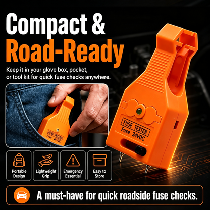 2-in-1 Car Fuse Tester & Puller