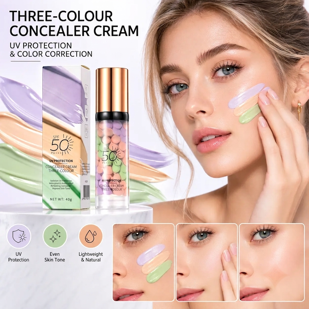 3-in-1 Color Correcting Primer with SPF 50 PA+++ | Hydrate & Protect