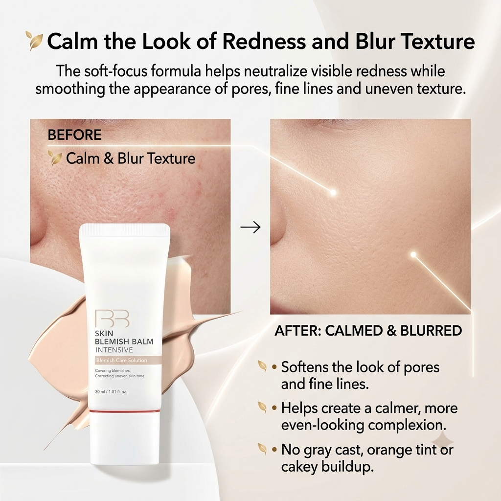 💧B3 Skin Blemish Balm | Redness-Correcting BB Cream