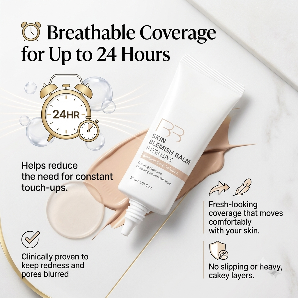 💧B3 Skin Blemish Balm | Redness-Correcting BB Cream