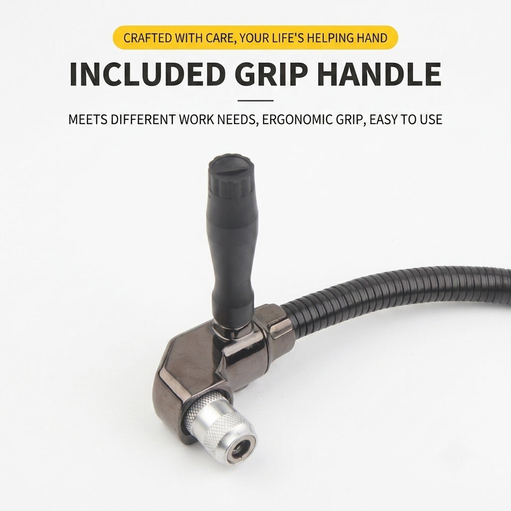✨90-Degree Angle Long Flexible Screwdriver Bit