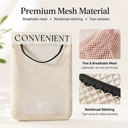 🏠Large-capacity wall-mounted garbage bag storage bag for kitchen