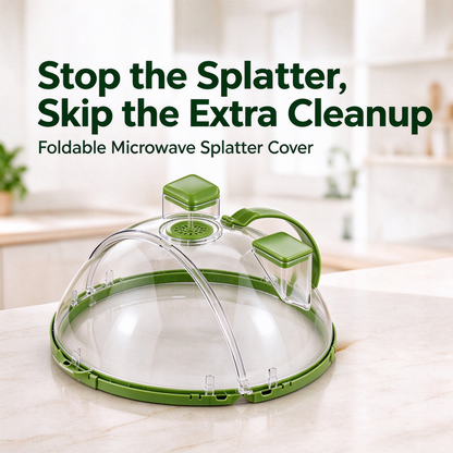 Foldable Microwave Splatter Cover