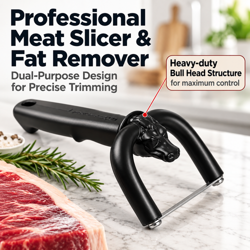 🍖Handheld Ergonomic Meat Slicer - Suitable for slaughtering, grilling, meat processing and home kitchens