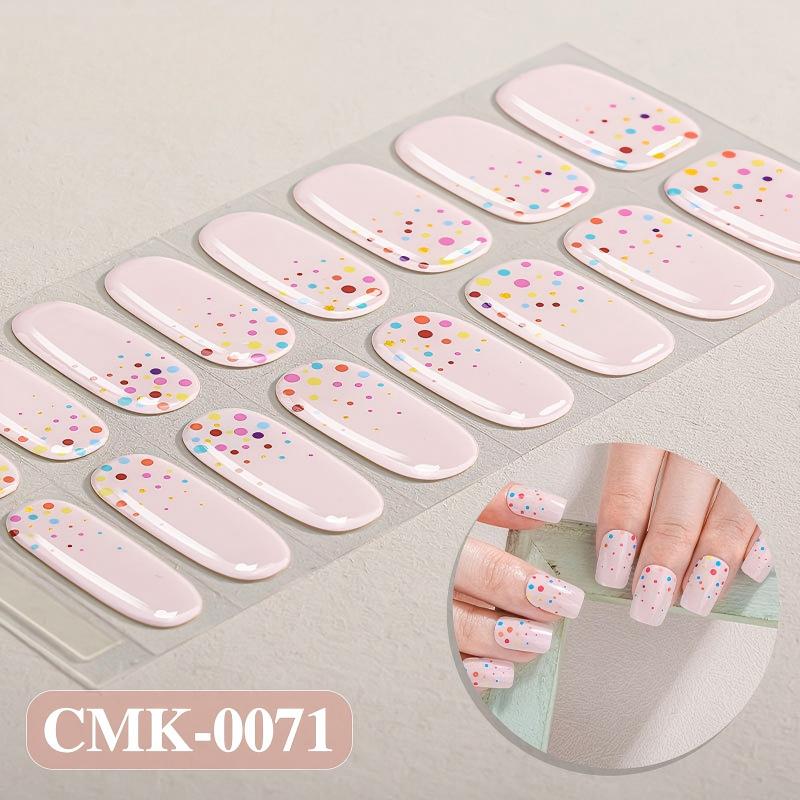 UV-Free Gel Nail Wraps | 5-Minute Salon-Shine Manicure