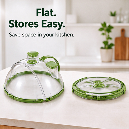 Foldable Microwave Splatter Cover