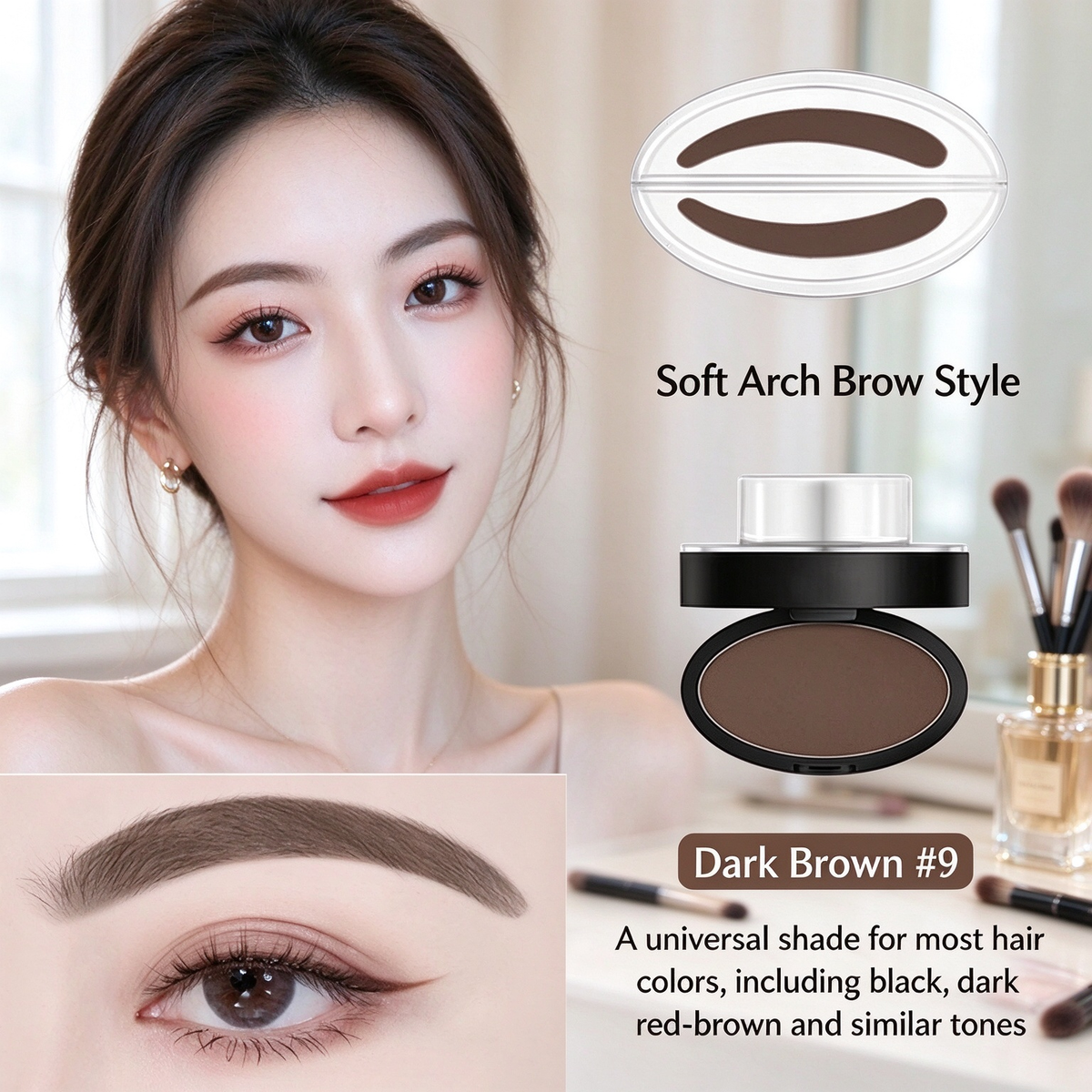 Eyebrow Stamp Powder Kit