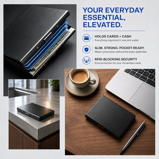 Anti-demagnetization metal card holder