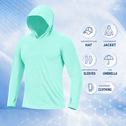 Unisex Summer Ice-Silk Sun Protection Hoodie☀️