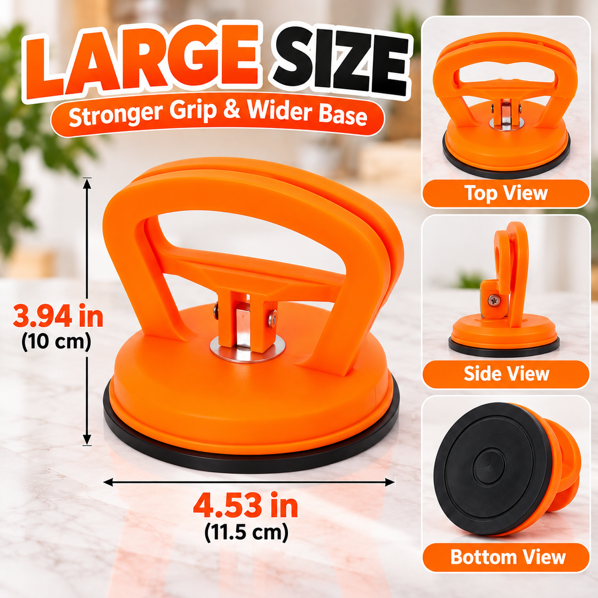 🛠️ Heavy-Duty Suction Cup Puller – Firm Grip for Easy Pulling & Quick Removal ✨
