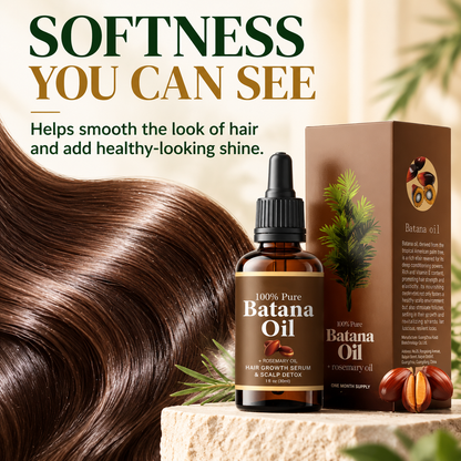 🌿 Batana & Rosemary Hair Oil Serum – Nourish Your Scalp & Revive Your Shine