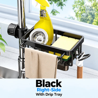 Faucet-Mounted Sink Caddy 🧺 Clutter-Free Sink Organizer