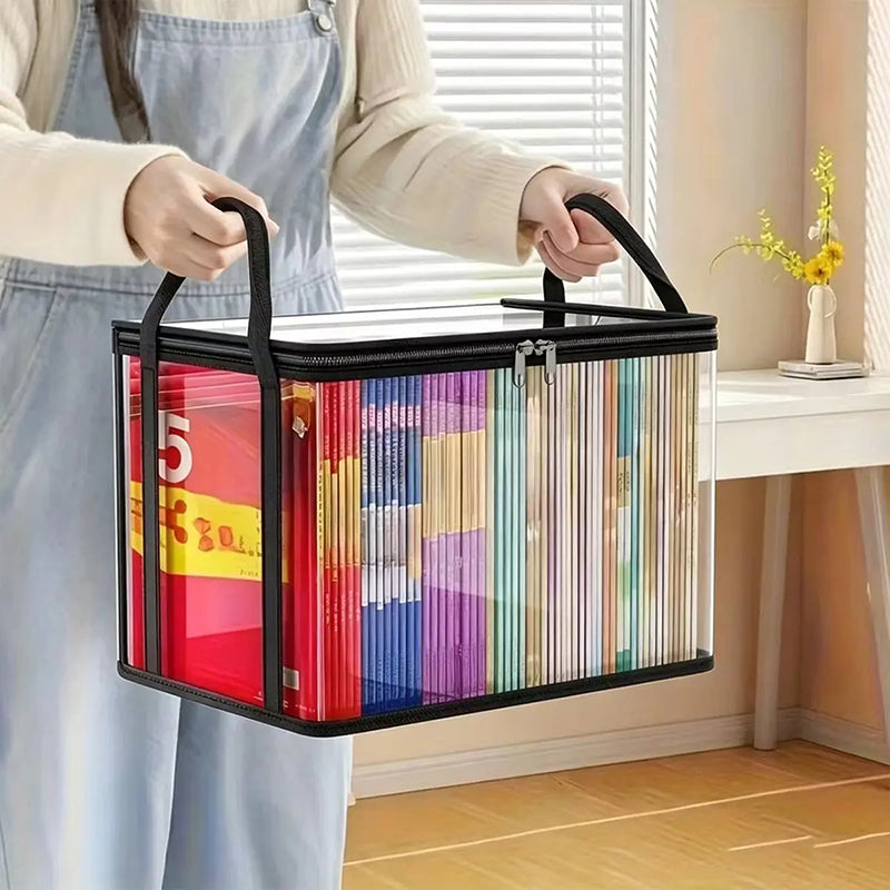 📦 Heavy-Duty Clear Storage Box 🏠 Portable & Durable Design