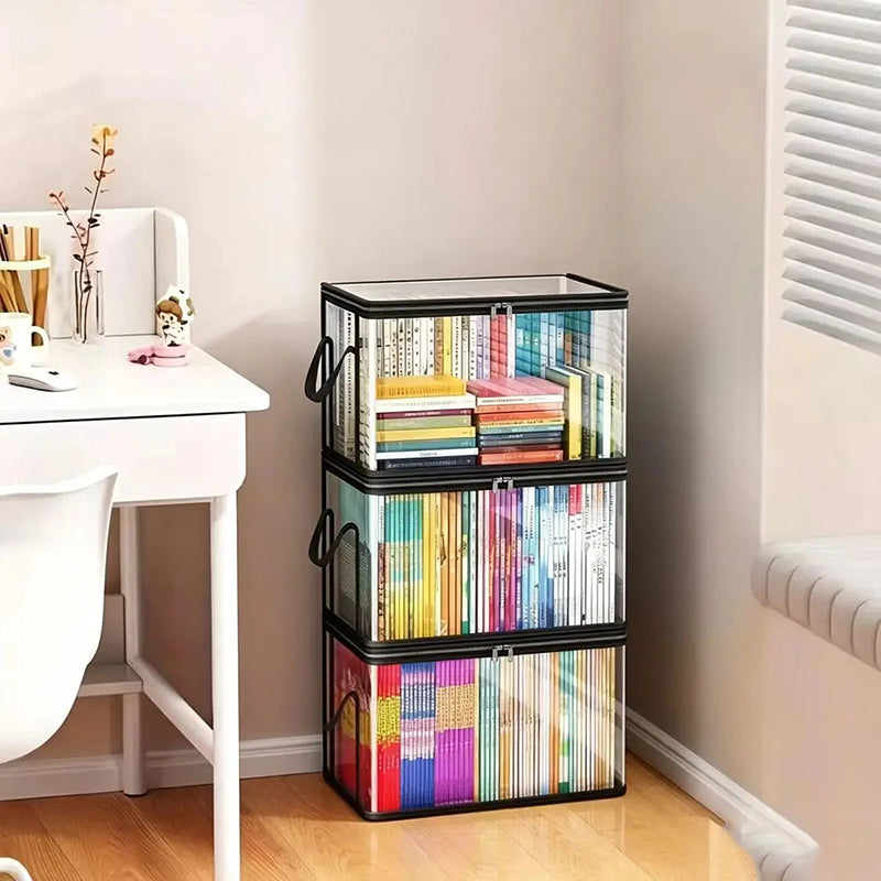 📦 Heavy-Duty Clear Storage Box 🏠 Portable & Durable Design