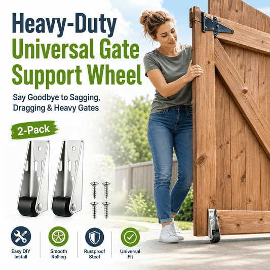 🔧 110LBS Vertical Track Roller – Anti-Wobble Door Guide System