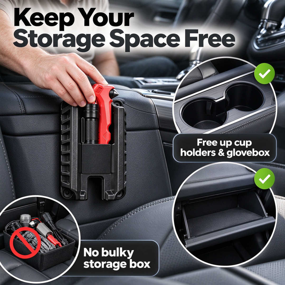 Personal safety equipment vehicle mount