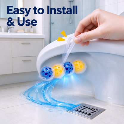 Bathroom refreshing cleaning ball(3Pcs)