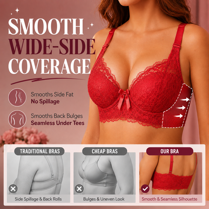 💖 Fall in Love with Your Silhouette: Ultra-Lifting Lace Bra