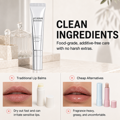"Say Goodbye to Dry Flakes. Meet Your New Favorite Lip Serum."