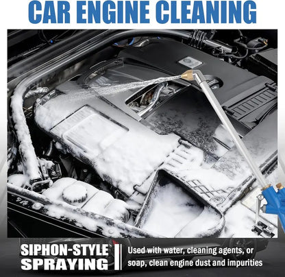 💨High-Pressure Engine Cleaning Gun with 1m Flexible Hose | Pro-Grade🛡️