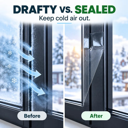 Clear Weather Sealing Tape – Waterproof Window & Door Gap Seal