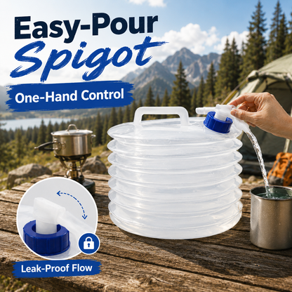 Collapsible Water Bucket 💧