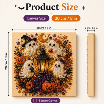 👻✨ Halloween Pearl Art DIY Kit – Turn Tiny Pearls into Spooky-Cute Magic