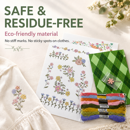 Printable Water-Soluble Sticky Embroidery Stabilizer🪡