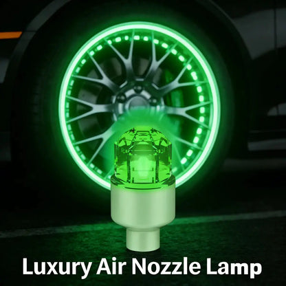 🏎️ Vibration-Sensitive LED Tire Valve Caps
