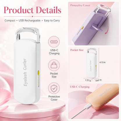Smart Heated Eyelash Curler✨