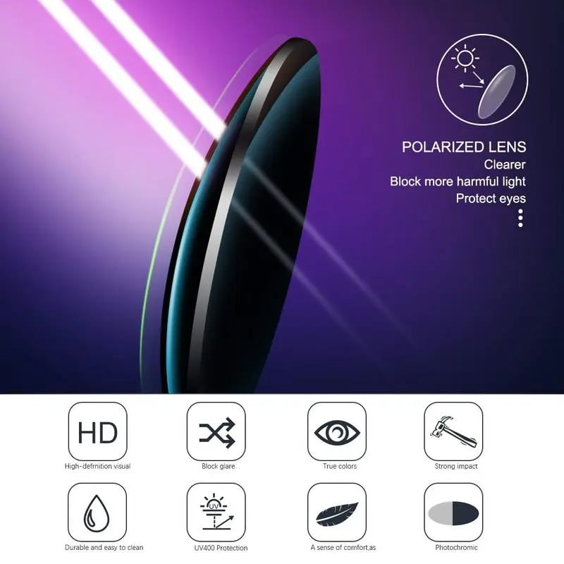 😎 HD Polarized Sunglasses ☀️ UV400 Protection