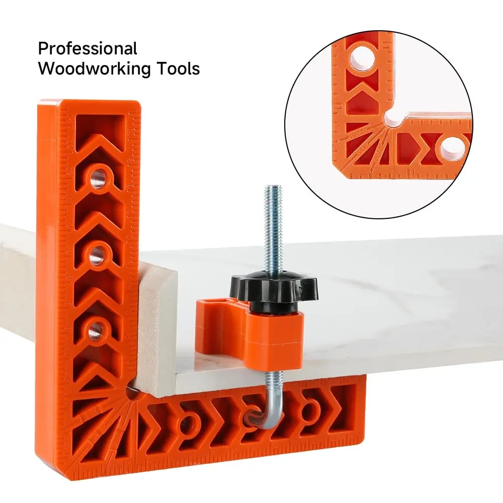 🔧 4PCS Right Angle Clamp Kit 📐 Perfect Corner Alignment Tool