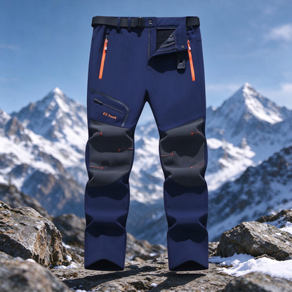 👖Men’s Fleece-Lined Softshell Hiking Pants