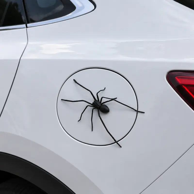 🕷️Magnetic S-shaped Spider Car Decor Sticker - Suitable for cars, trucks, motorcycles, garages, and metal surfaces