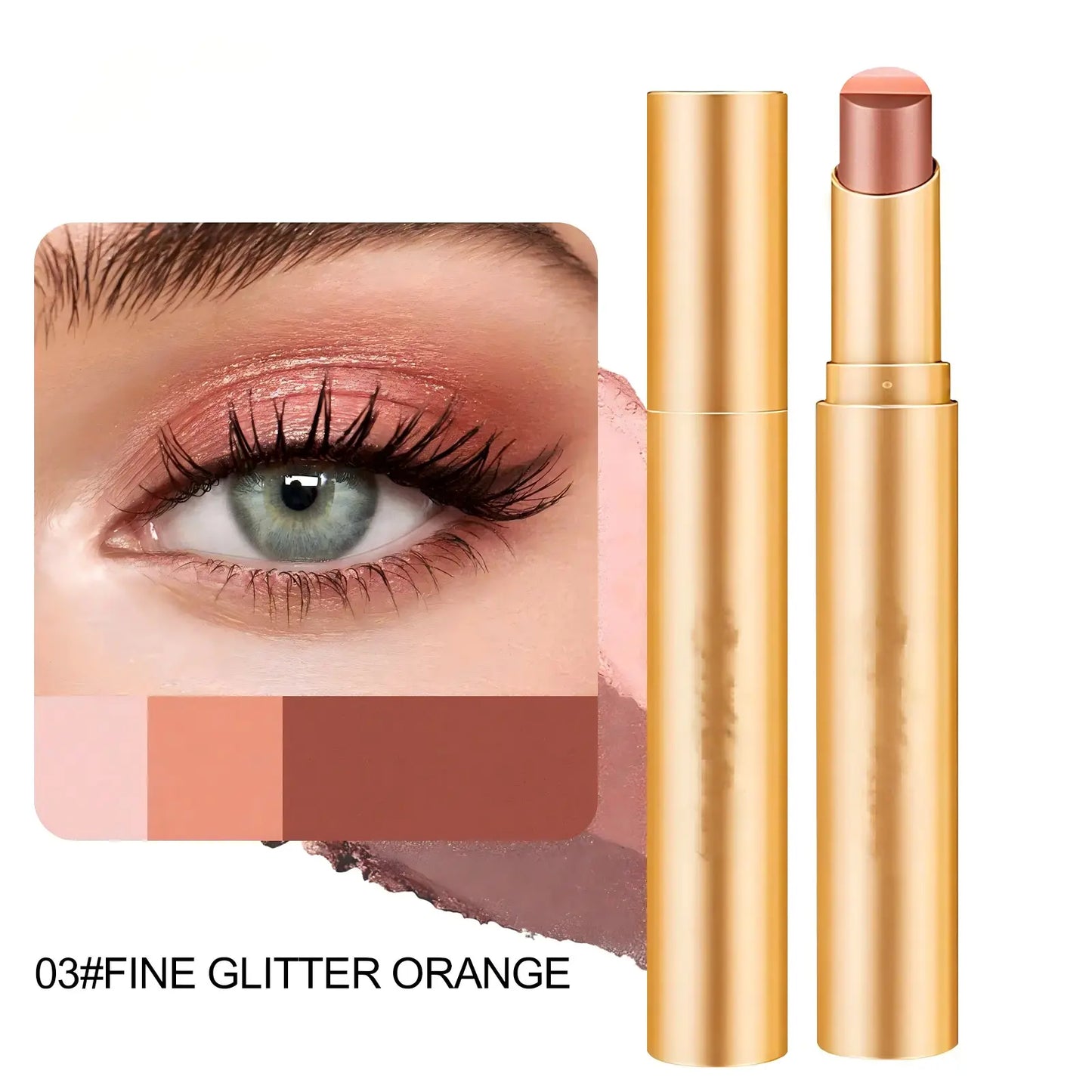 ✨ Tri-Color Gradient Eyeshadow Stick