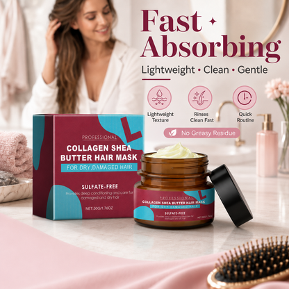 💇‍♀️Professional Collagen Shea Butter Hair Mask