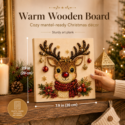 DIY Christmas Reindeer Framed Pearl Painting Kit🎁