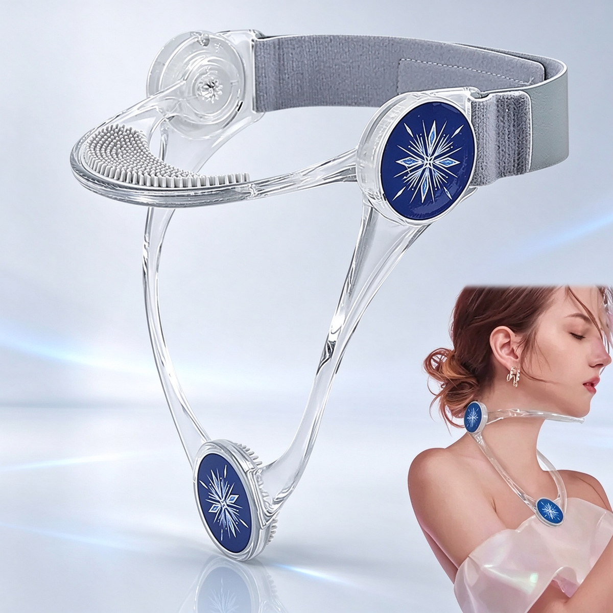 Adjustable Neck Support Brace for Preventing Head-Down Posture