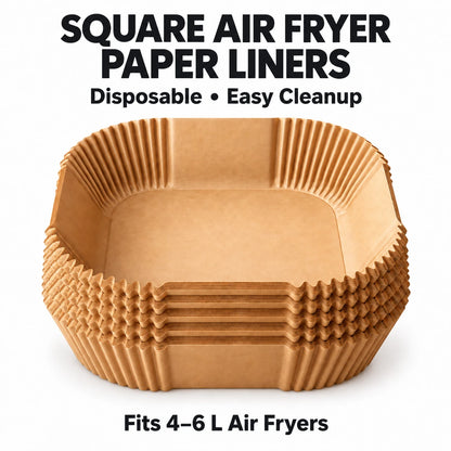 🍟 Air Fryer Liners — Less Mess More Mealtime Magic ✨